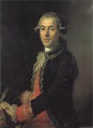 Joaquin Inza, Portrait of Tomas de Iriarte